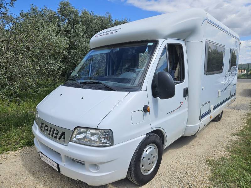 PROFILE  ERIBA-CAR 596 GT sur un FIAT DUCATO avec un moteur 2,8 L  127 Ch avec 82500 Km sur LA MOTTE D'AIGUES dans le 84