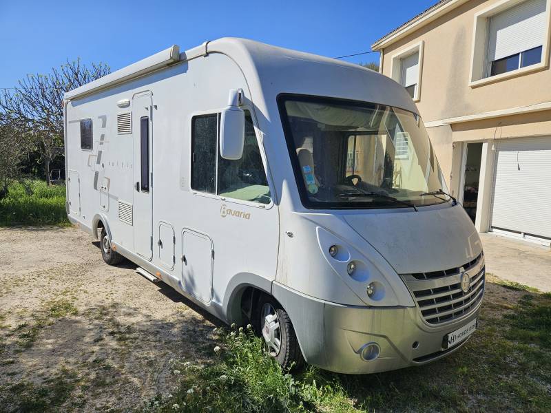 Intégral BAVARIA I740 BALTIC de 2013 avec 49702 Km sur un FIAT DUCATO  2.3L 130 Ch visible sur VILLELAURE dans le Vaucluse (84)